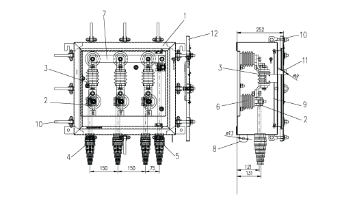 Link Boxes Cable Grid